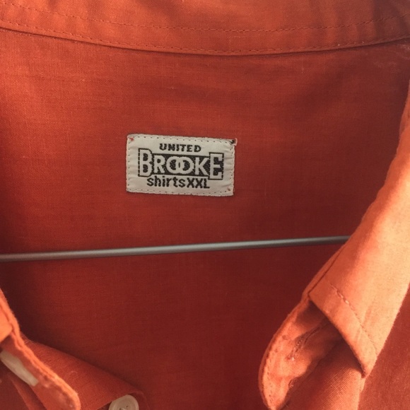 3 FOR $30 Vintage Oversize Mens Cotton Dress Shirt - Picture 3 of 4